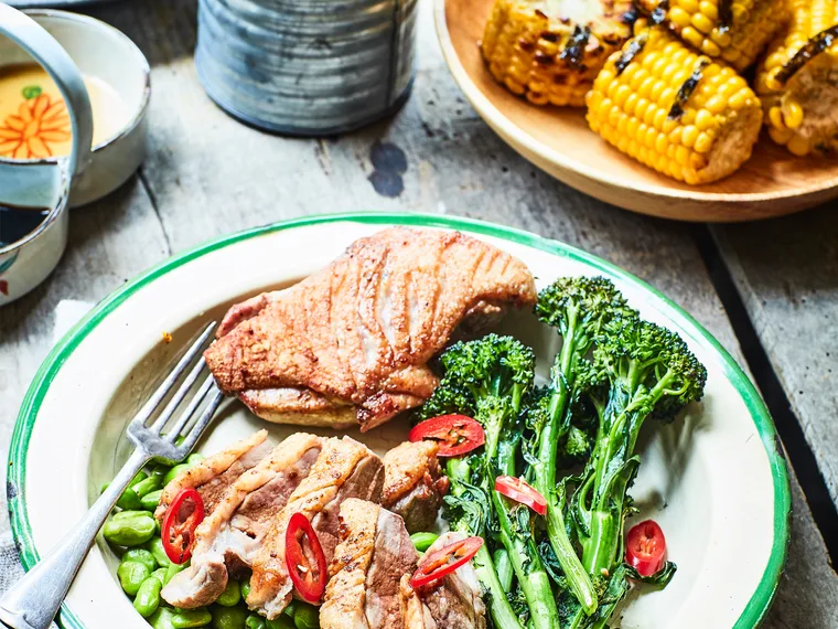 Asian-style crispy duck