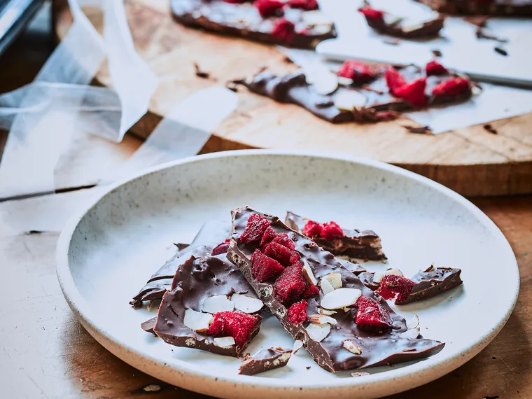 After-dinner mint bark