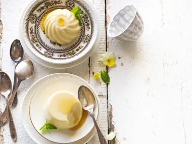 Mojito panna cotta