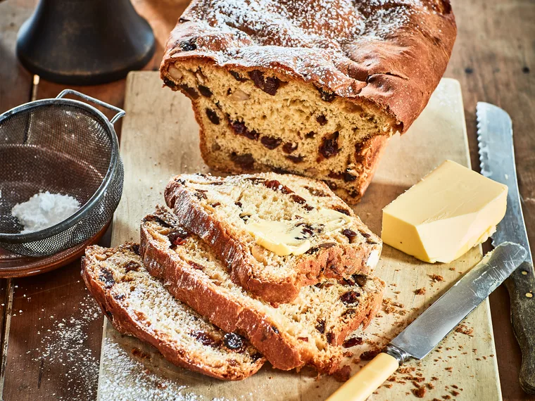 Festive fruit bread