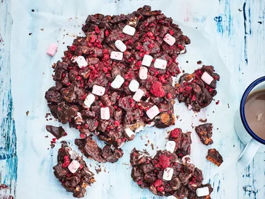 S'mores rocky road