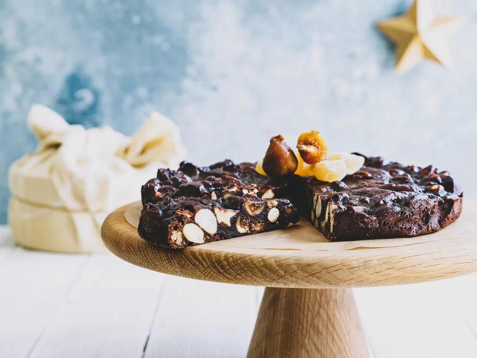 Fig and orange panforte