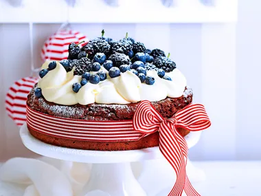 Chocolate flourless torte