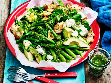 Very green salad