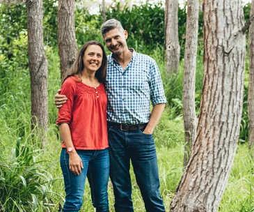 Ben Warren and wife Lynda Warren