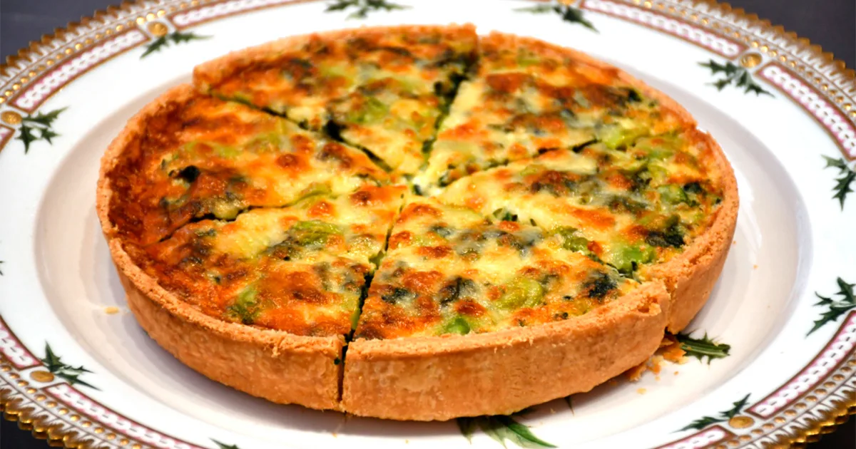 Make the King's Coronation Quiche