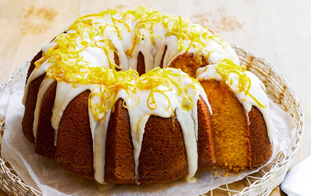 Melt & mix whole orange cake