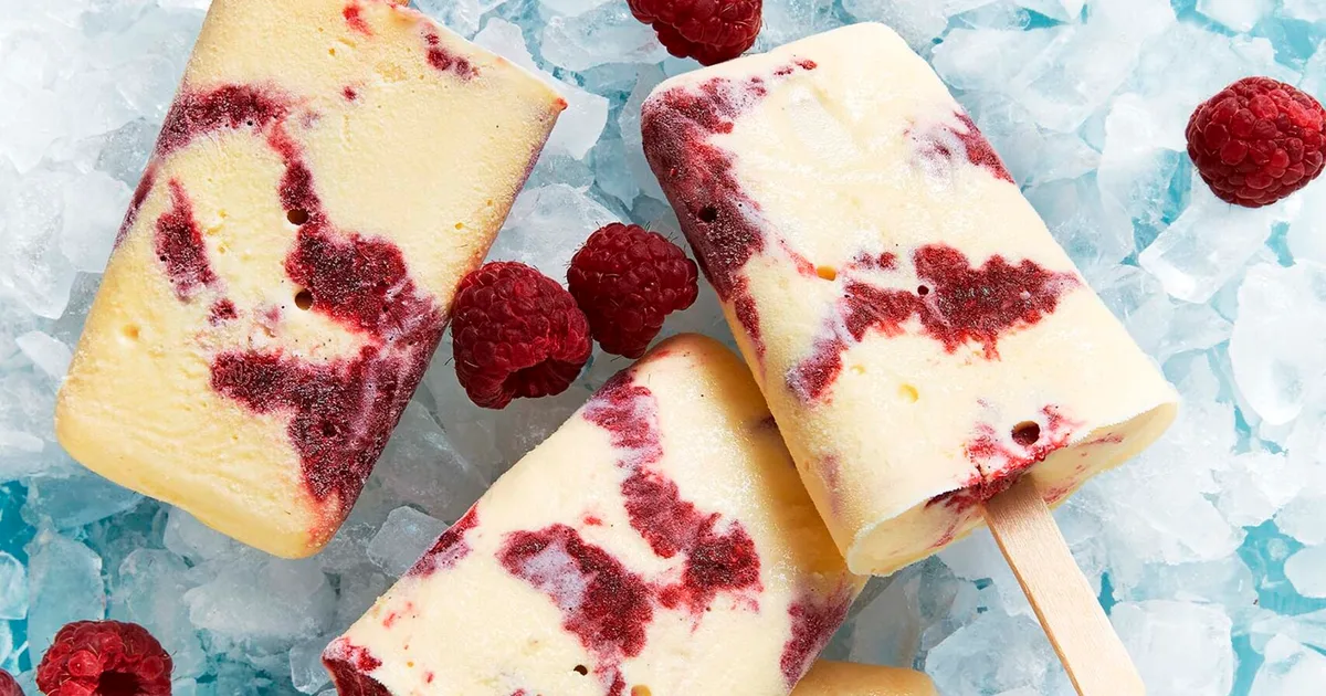 Vanilla bean raspberry ripple ice creams - Better Homes & Gardens Australia