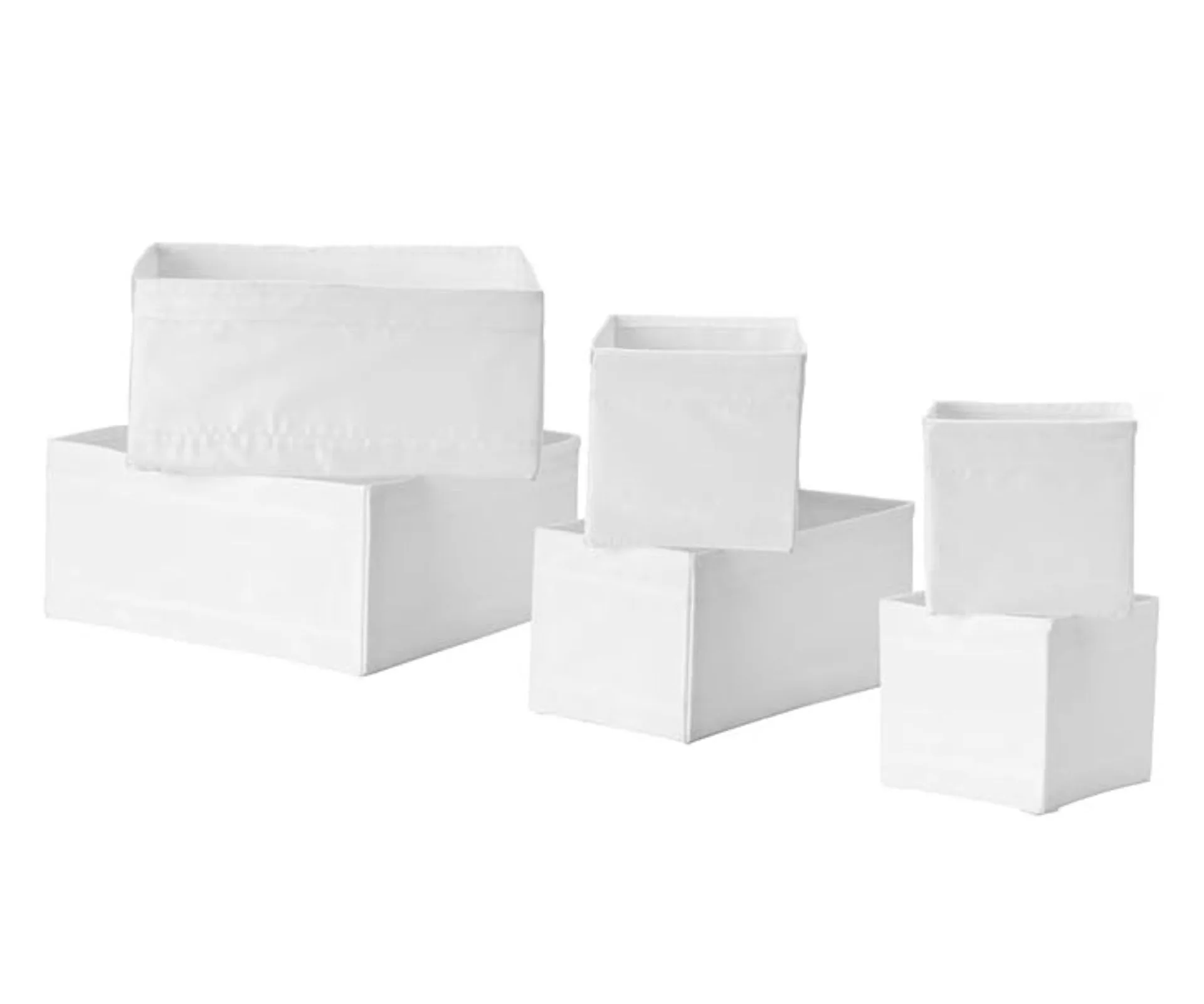 Ikea Skubb Storage Box,Drawer Organizer,multiuse Set of 18, White