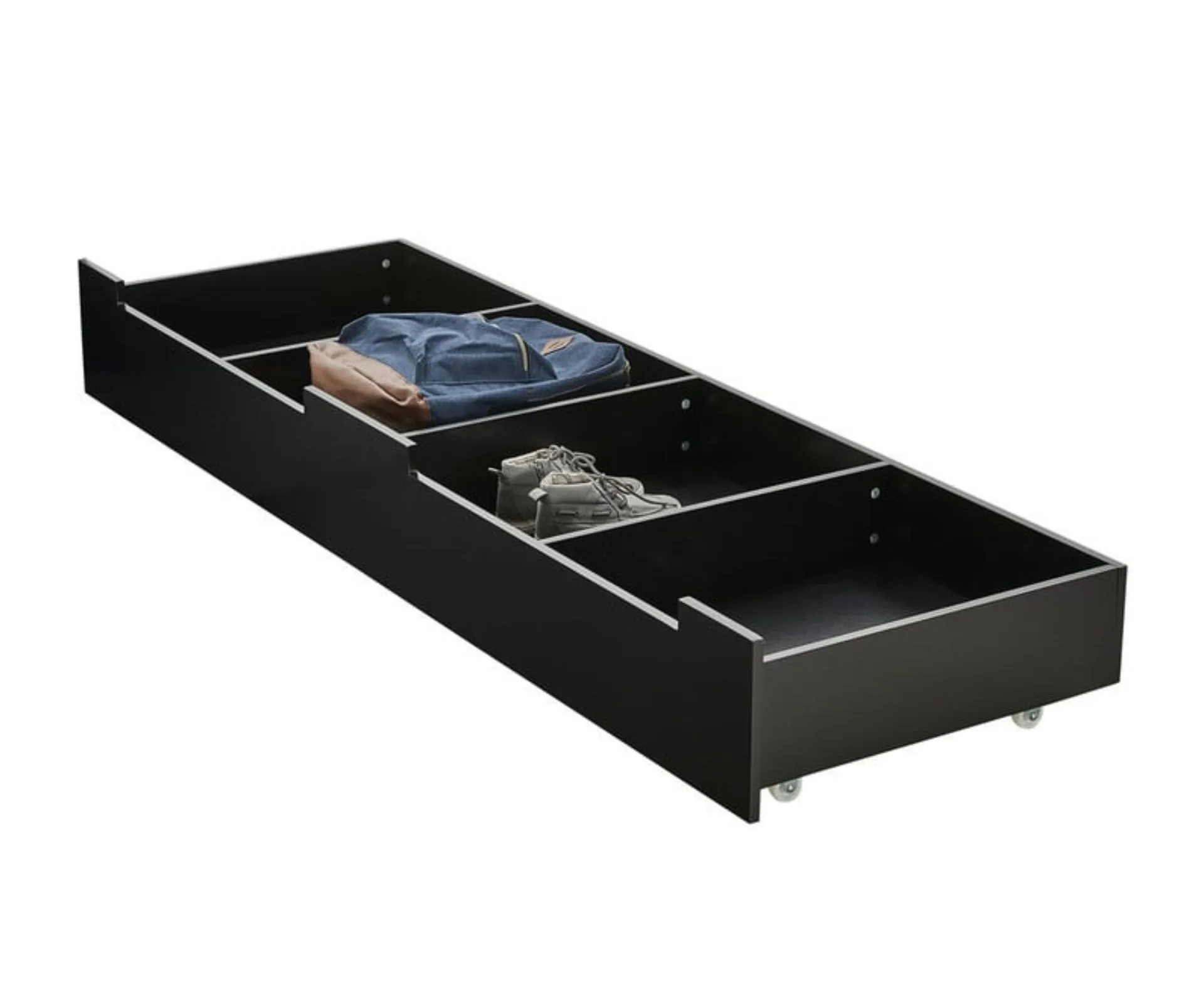 Jordan Underbed Storage Drawer in black