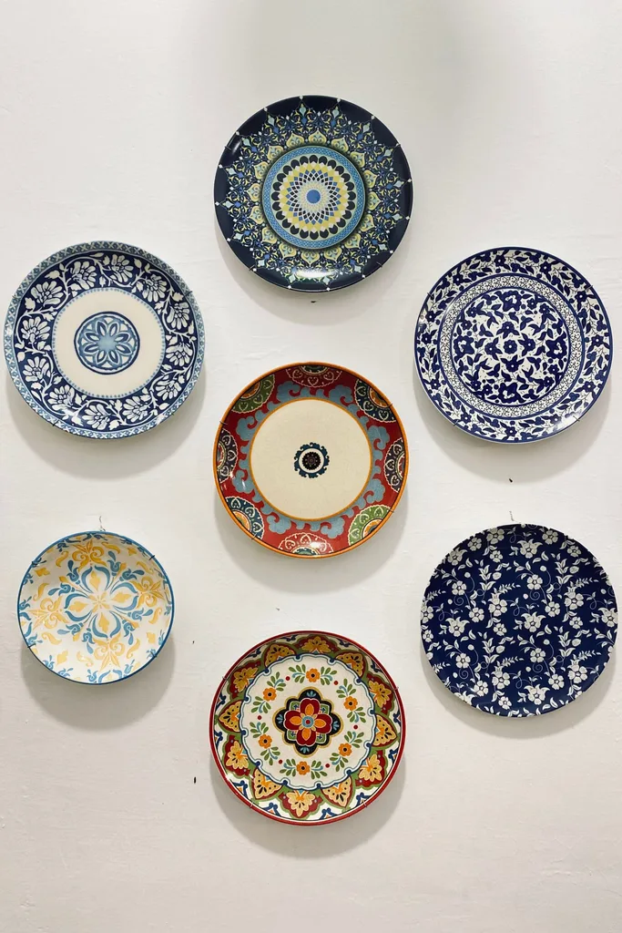 decorative patterned plates