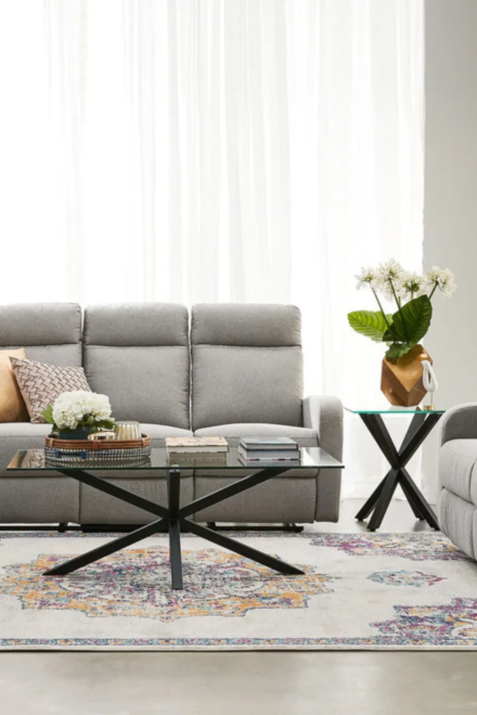 grey recliner lounge