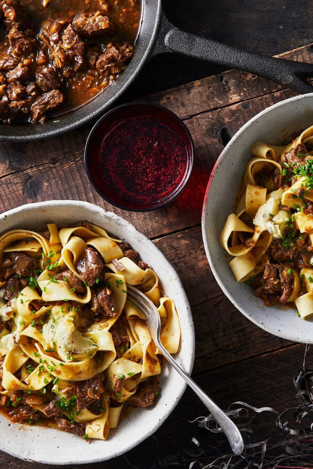 Fast Ed's mushroom soy ragu