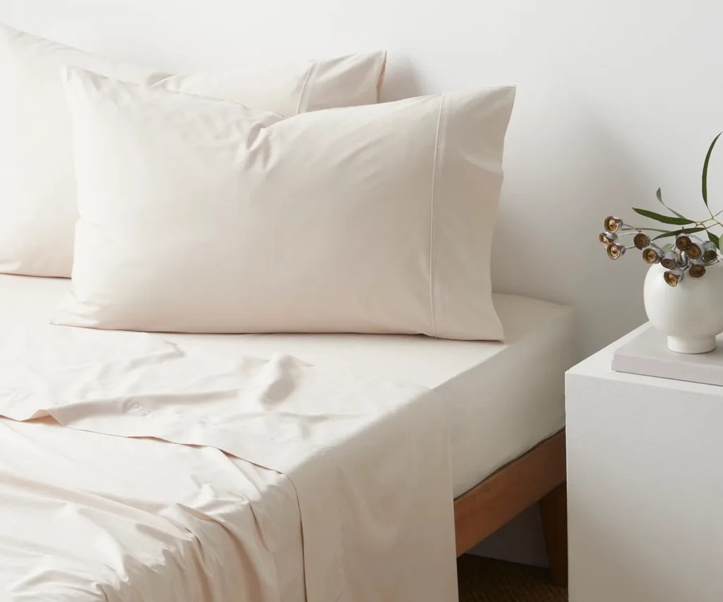 stone wash sheet set natural