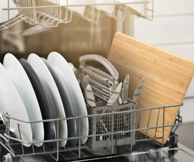 Waterproof, dishwasher safe bamboo chopping board by Baccarat