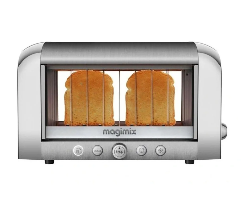 Magimix Vision Toaster 11538AU in Matte Chrome