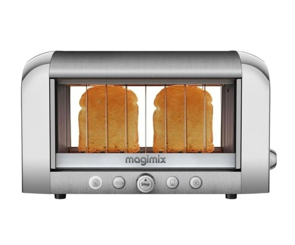 Magimix Vision Toaster 11538AU in Matte Chrome