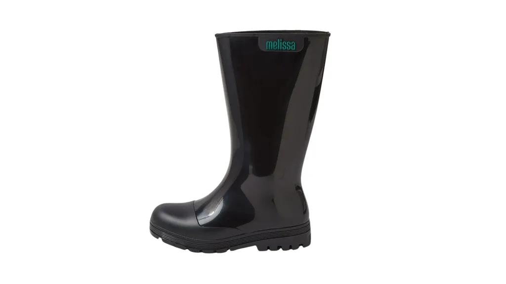 The Melissa Welly black PVC gumboots.