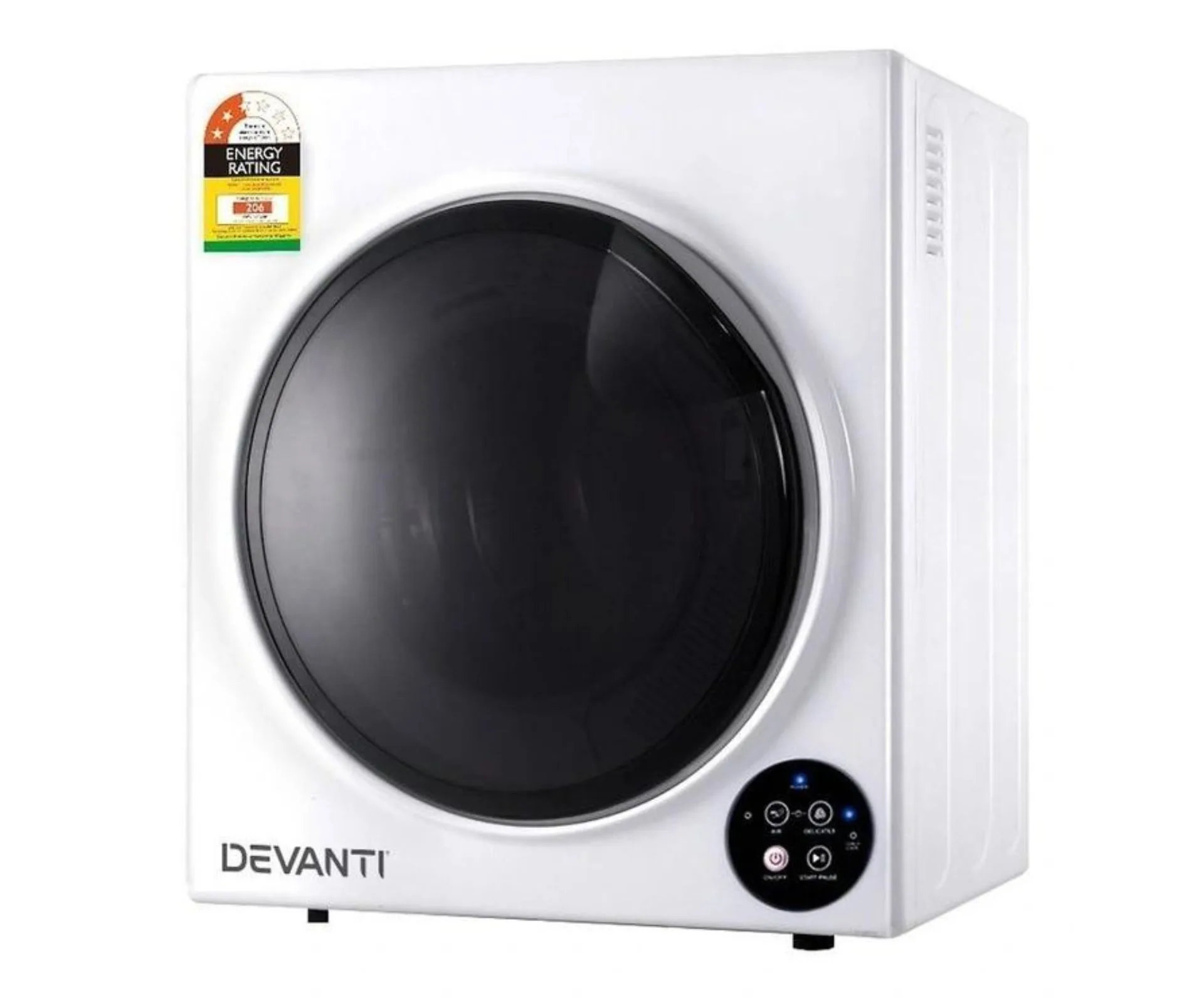 Devanti Tumble Dryer 5kg Fully Auto White