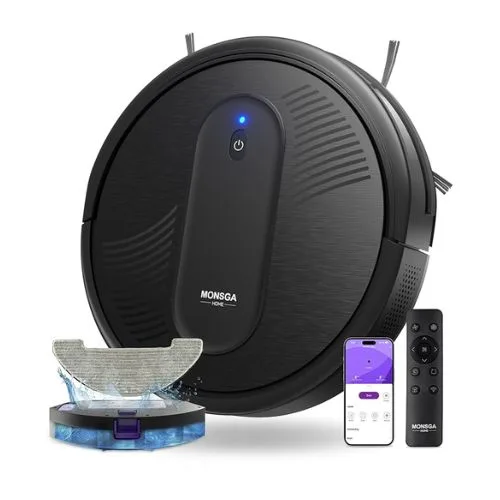 MONSGA robot vacuum and mop is a top-rated model on Amazon under $500