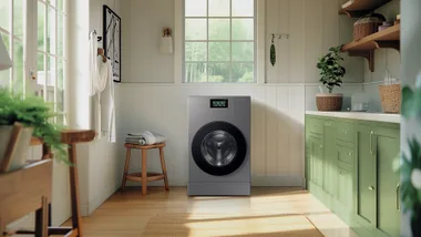Samsung Bespoke AI Heat Pump Combo Washer and Dryer, on sale early during Black Friday in 2025