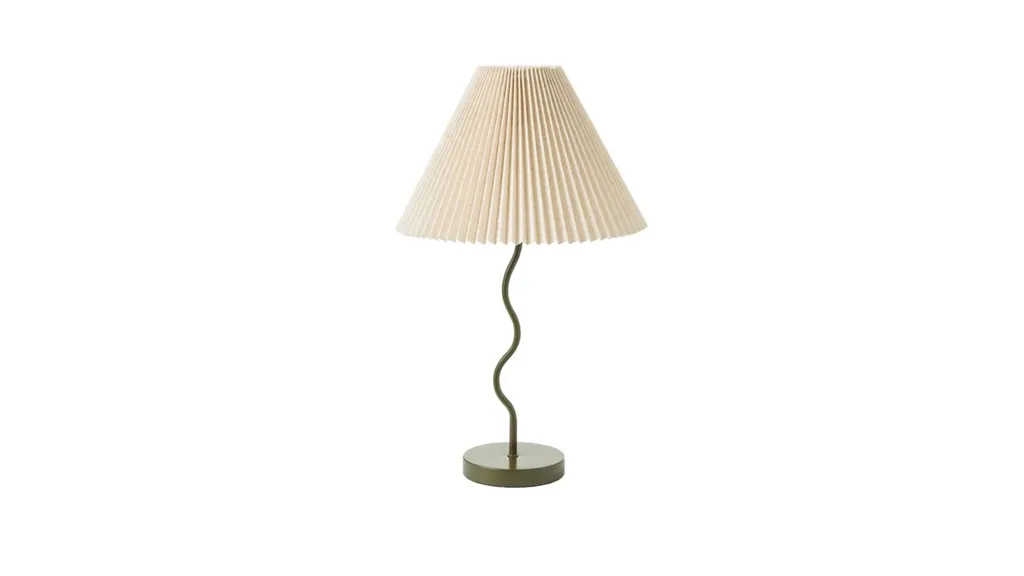 Adairs Catalina Forest & Linen Table Light.