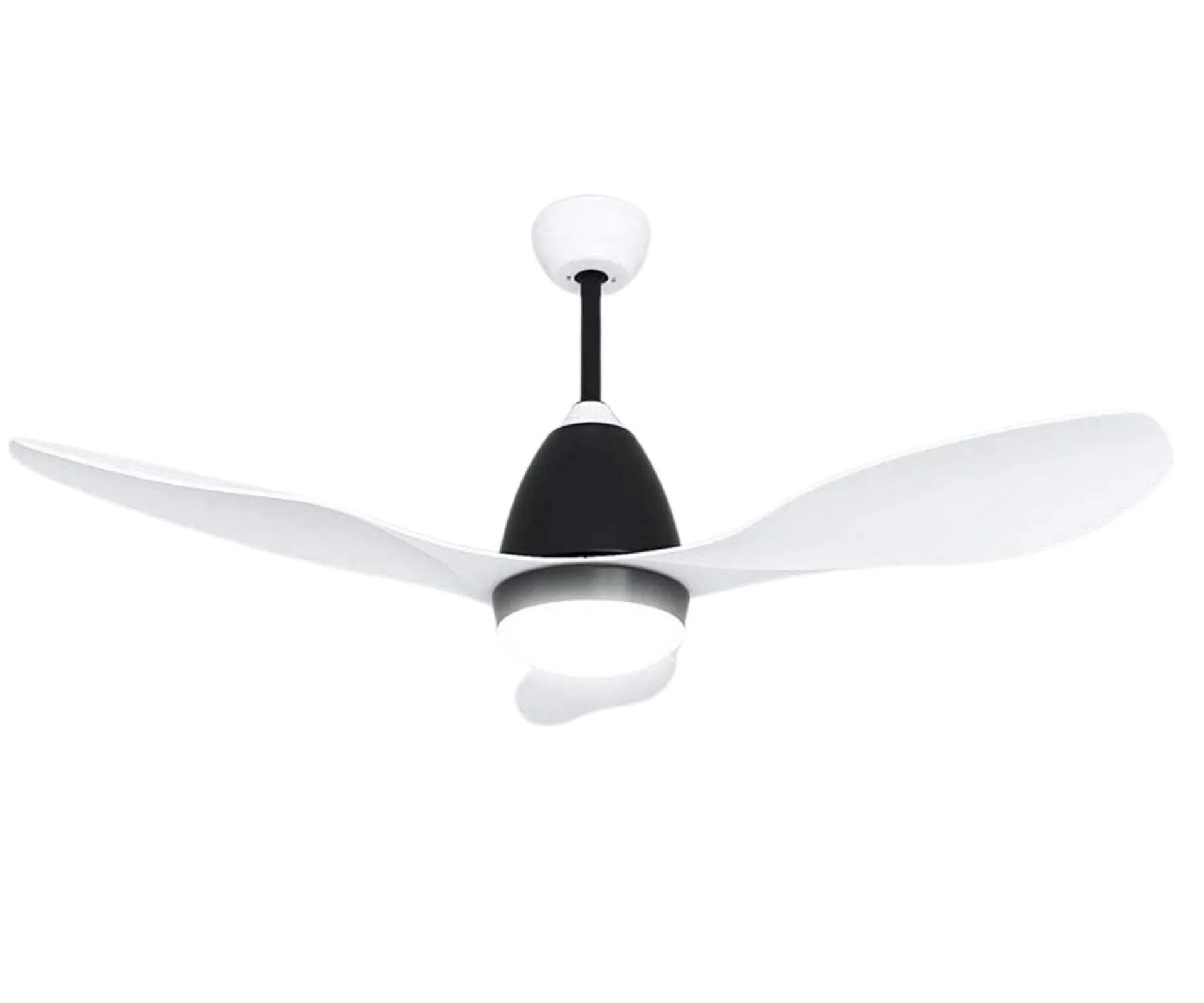 Elegant Showers 1200mm DC With 3 Colors LED Light 3 Blades Ceiling Fan