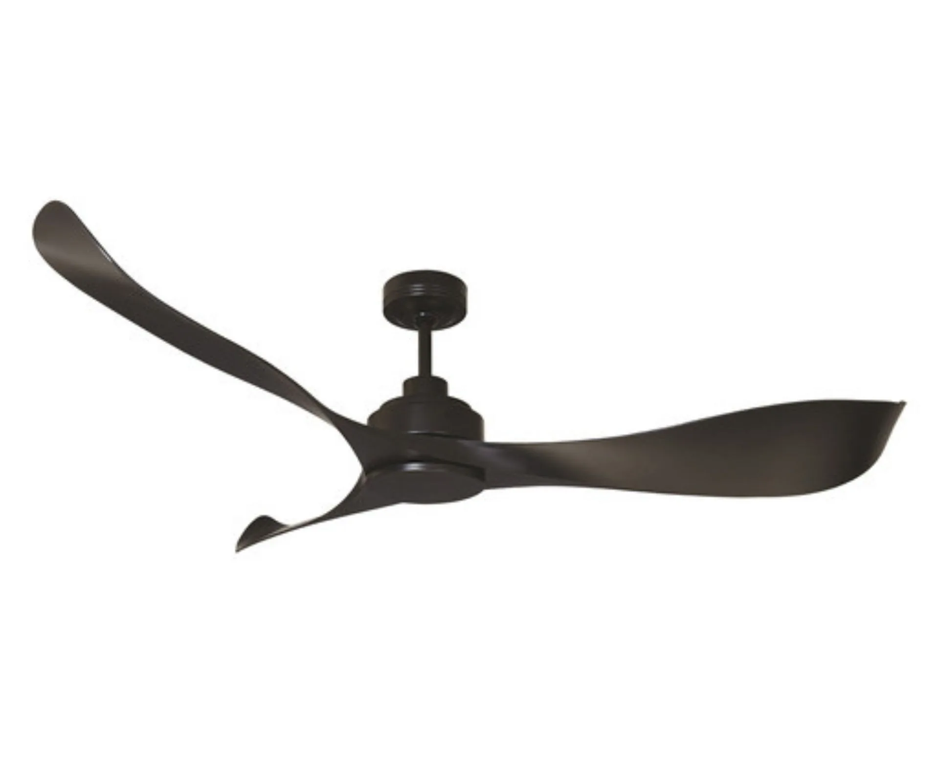 Liteworks Eagle DC Ceiling Fan with Remote Control - Black