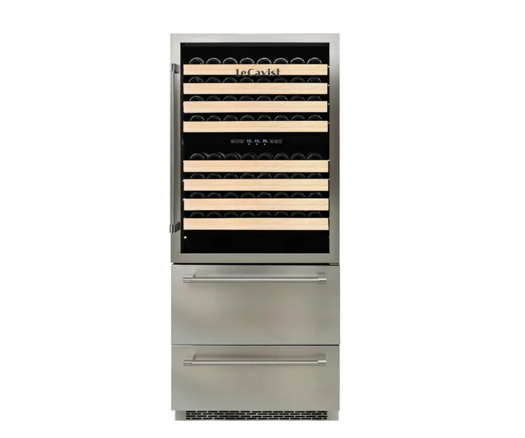 LECAVIST Beverage Center - 600L - Triple Zone - Stainless Steel (LCS600VX2DP)