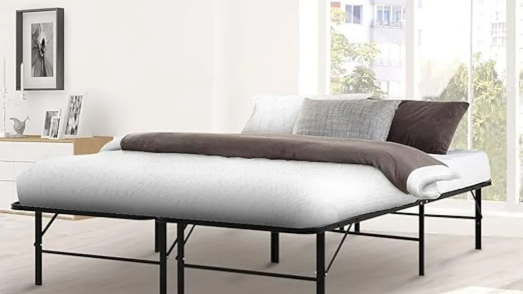Artiss Foldable Queen Metal Bed Frame