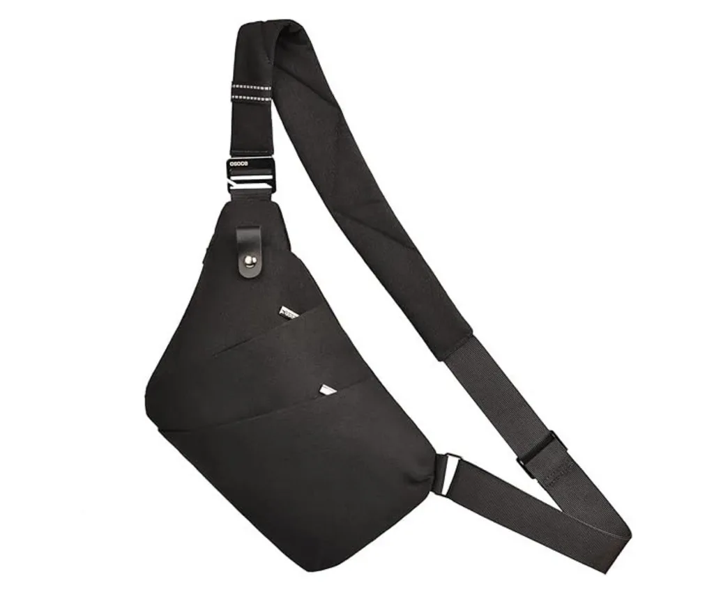 black cross body bag