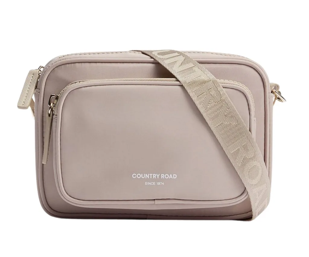 nude cross body bag