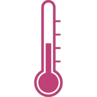 Icon of a thermometer.