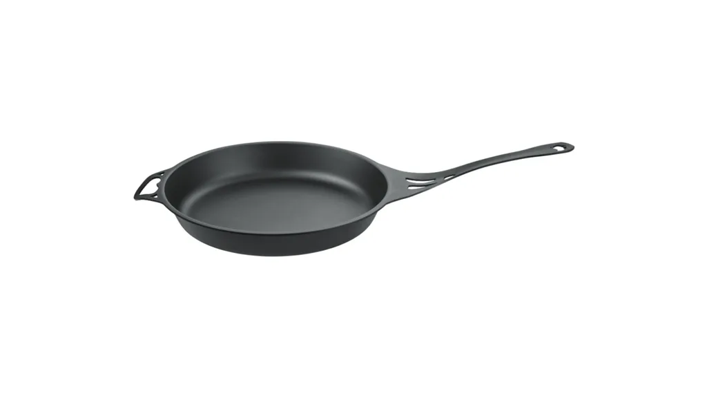The Solidteknics AUS-ION 30cm Frypan has natural non-stick properties and comes pre-seasoned.