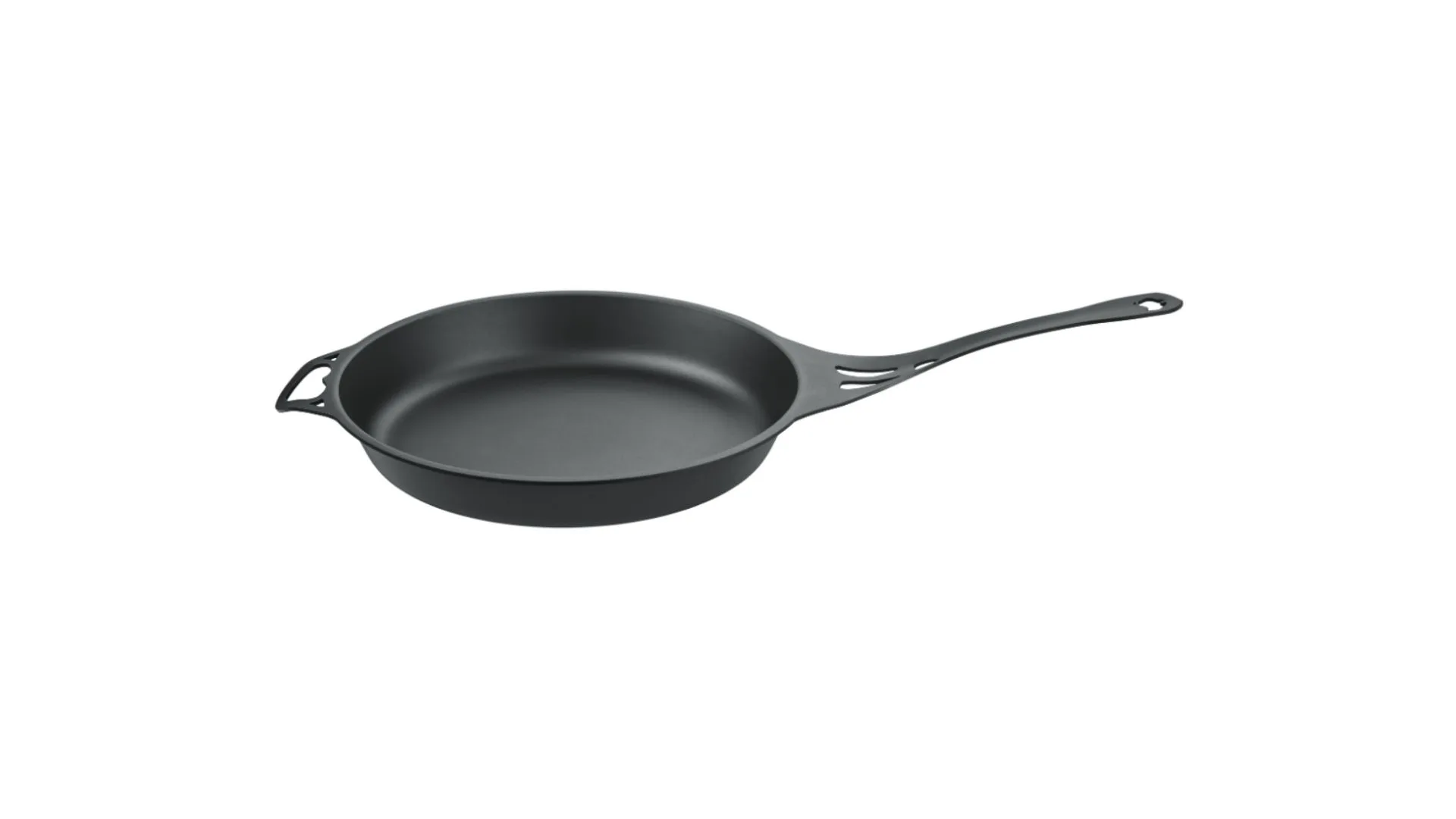 The Solidteknics AUS-ION 30cm Frypan has natural non-stick properties and comes pre-seasoned.