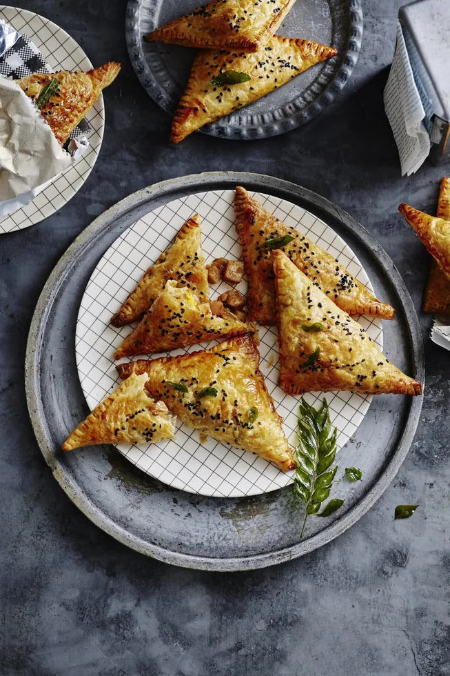 Curry puffs made according to Clarissa Fieldel's mum's recipe