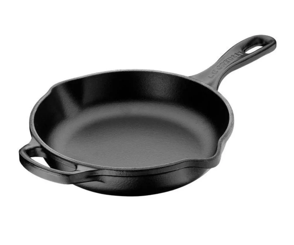 Le Creuset Signature Round Skillet Black 20cm In Satin Black