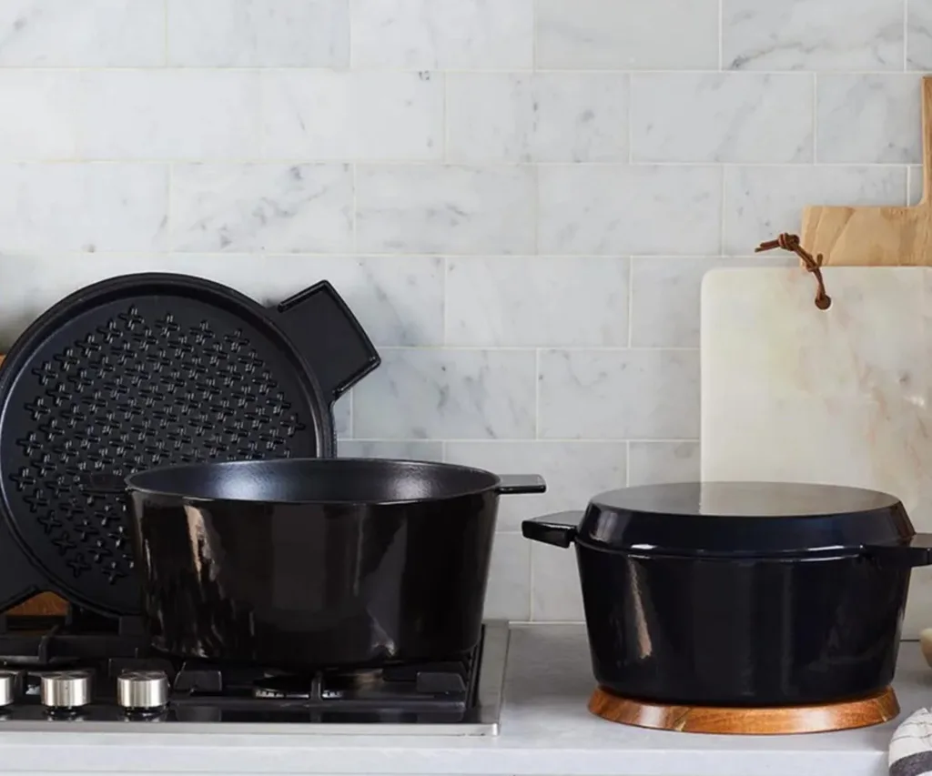 Stanley Rogers French oven grill duo in onyx