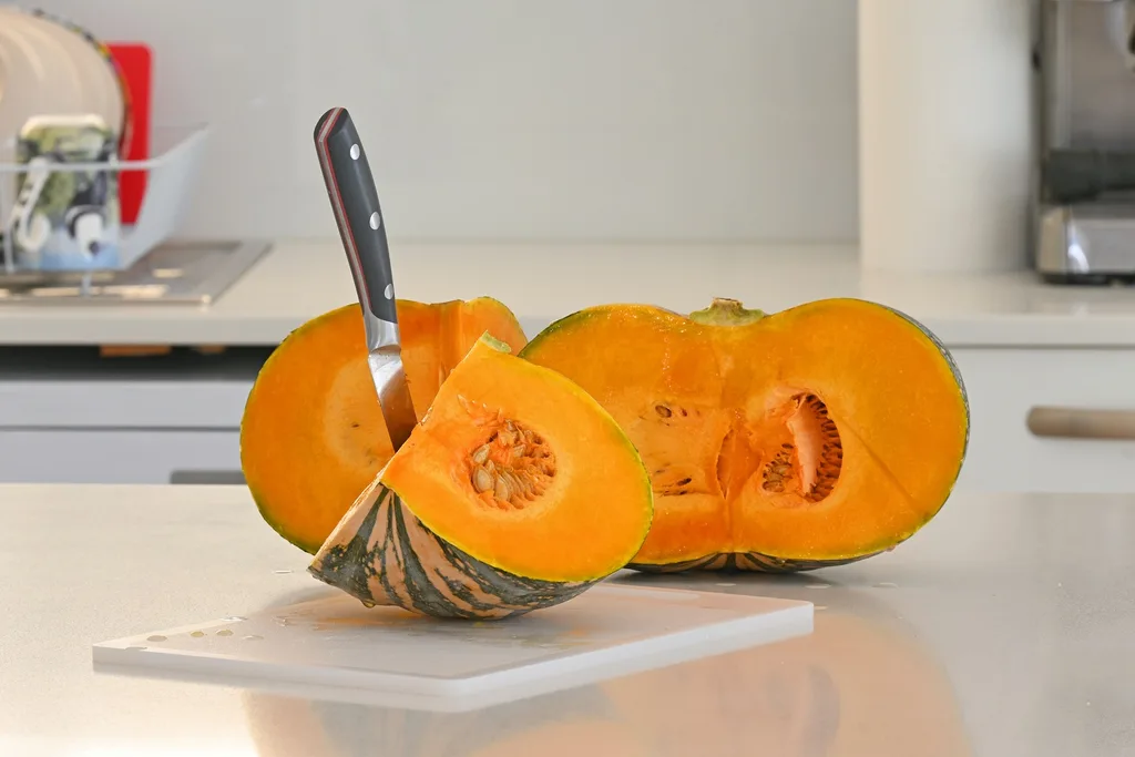 The Kent or Jap pumpkin variety is common in Australia.