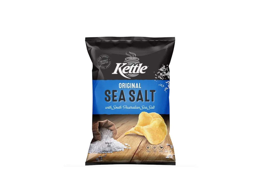 Kettle Original Sea Salt Chips.