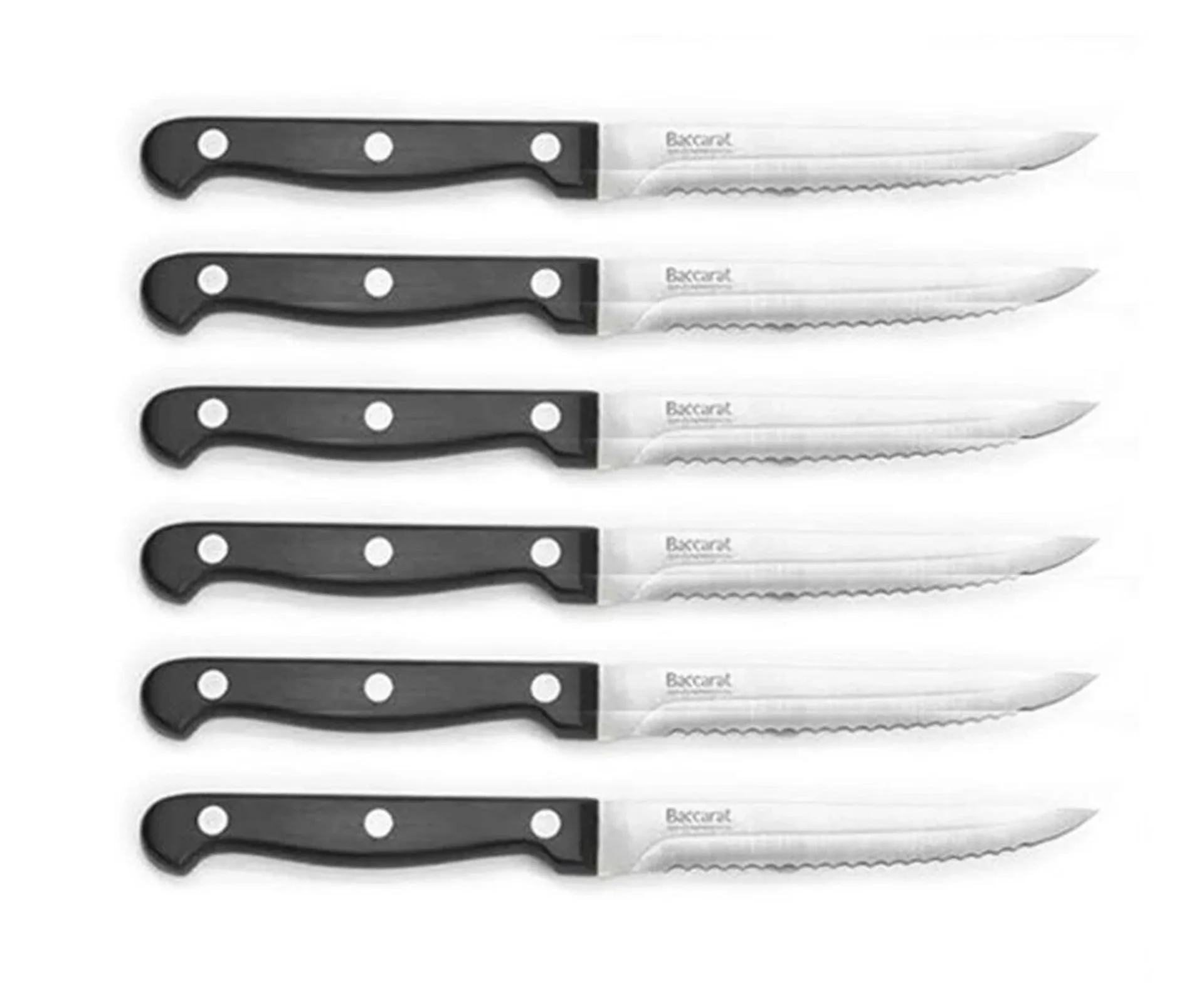 Baccarat SABRE 6 Piece Steak Knife Set
