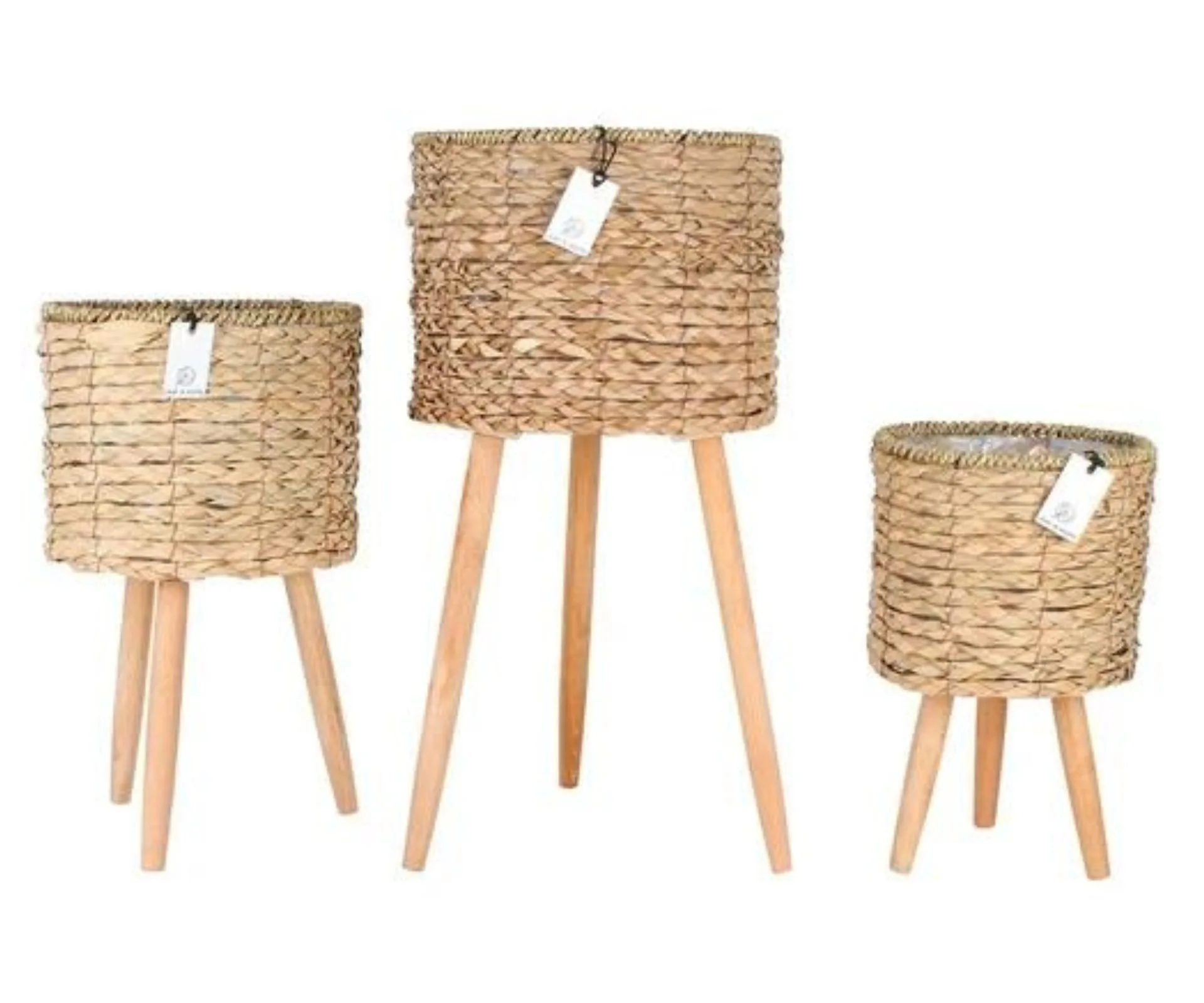Brosa 3 piece plant stands