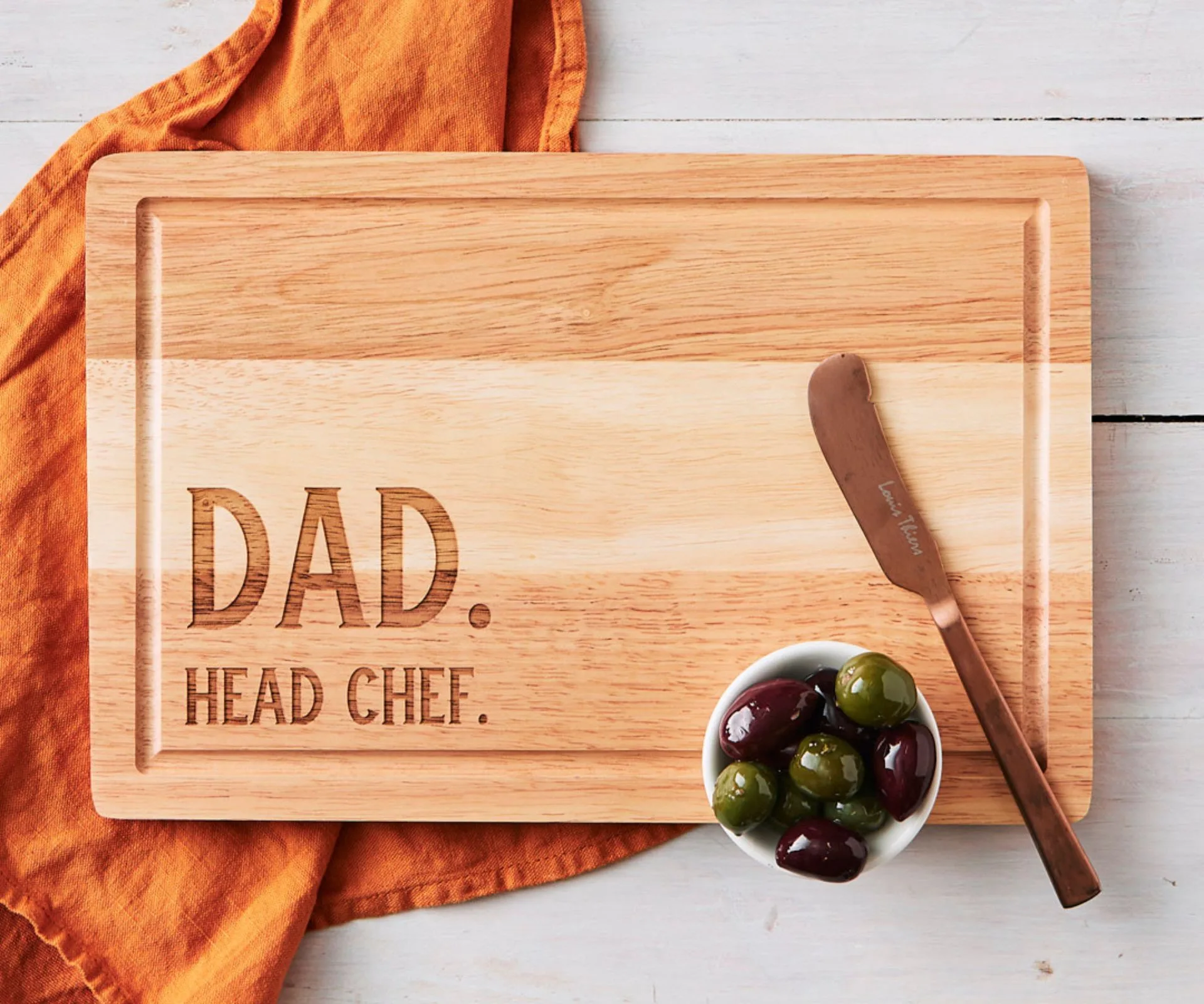 custom chopping board for fathers day