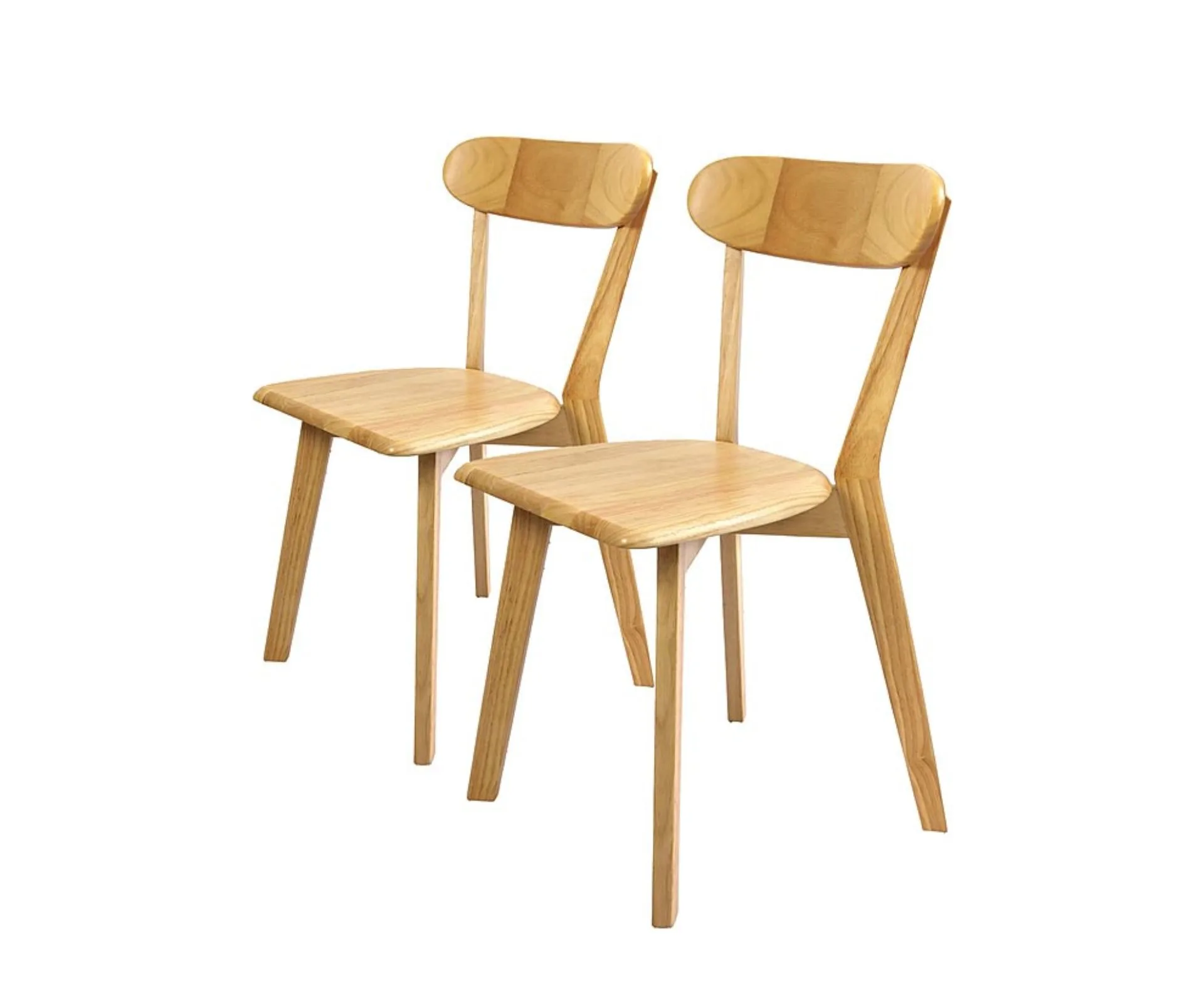 A set of two Funato dining chairs from Freedom.
