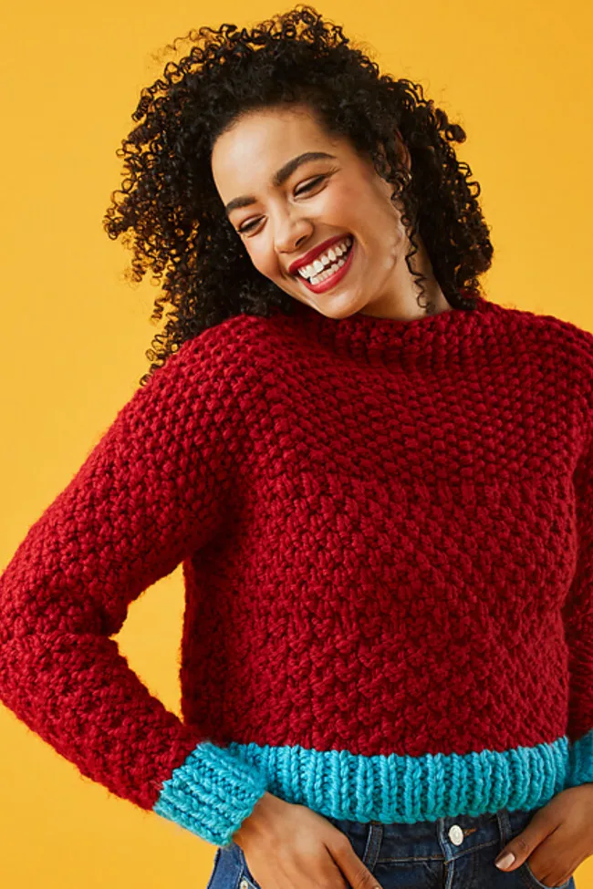 free ombre knitting pattern
