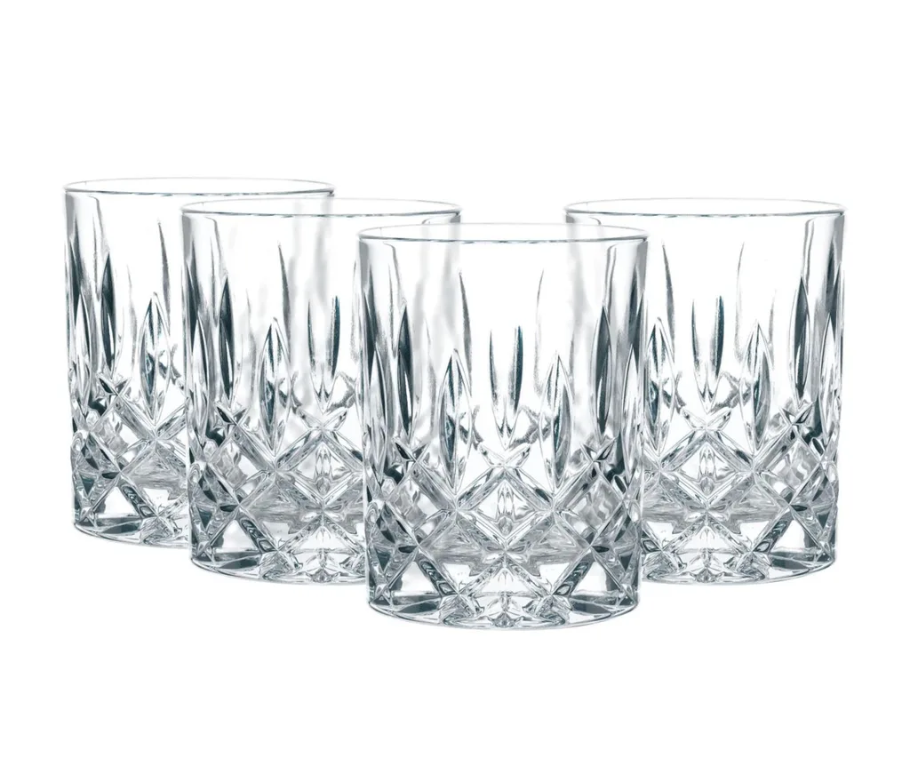 crystal whiskey glasses