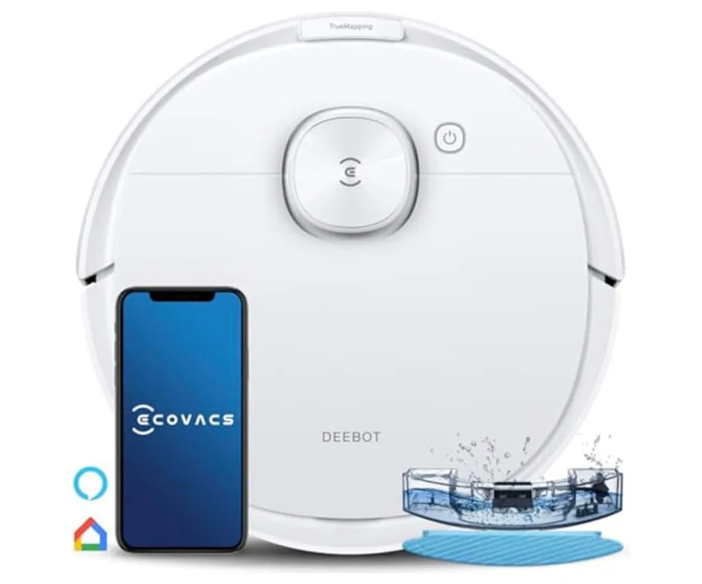 ECOVACS DEEBOT N8 robot vacuum cleaner.