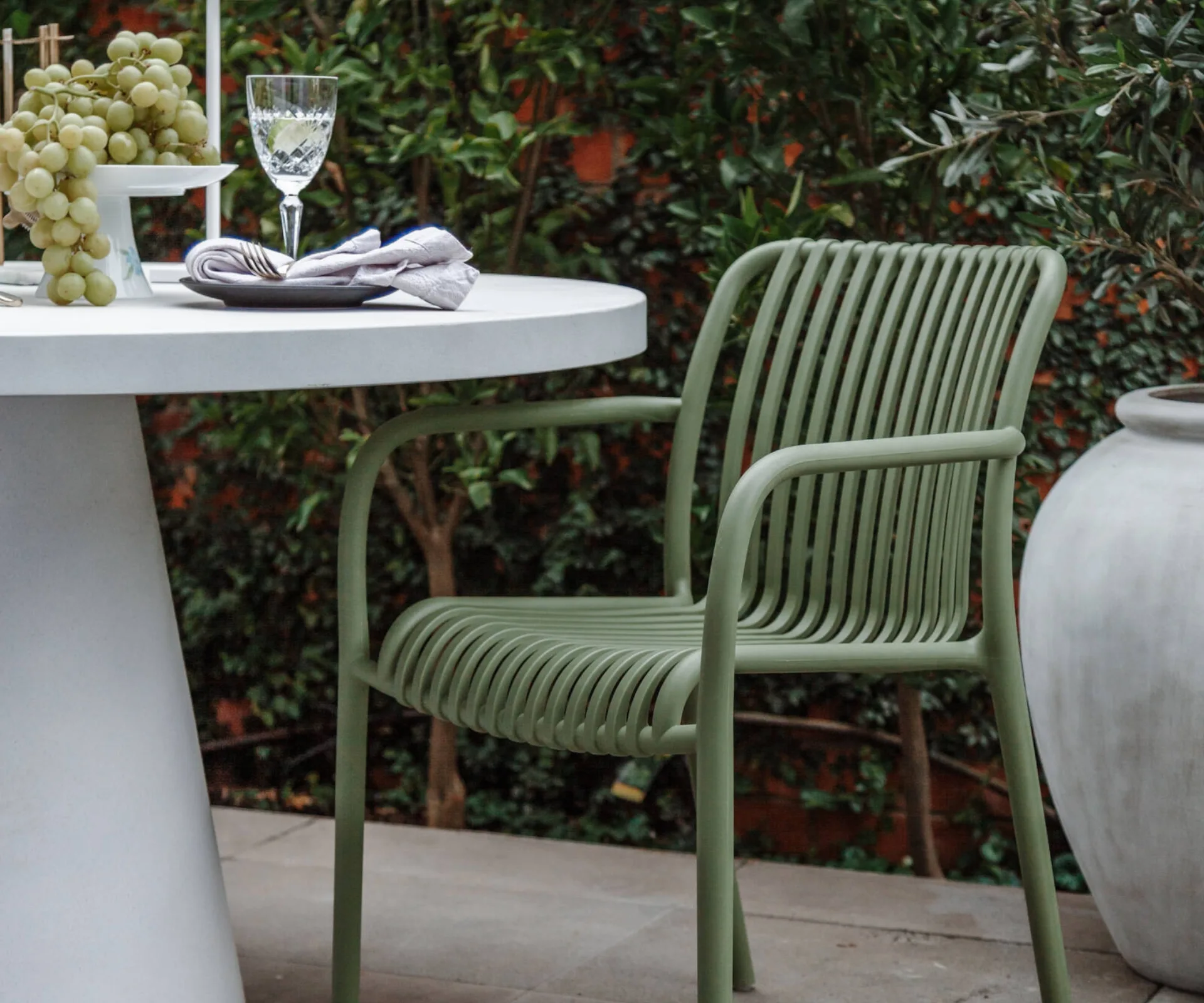 Bunnings armchair dupe of HAY Palissade Collection