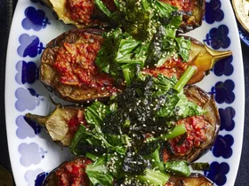 Colin Fassnidge’s spiced miso eggplant will convert even the biggest meat-lovers