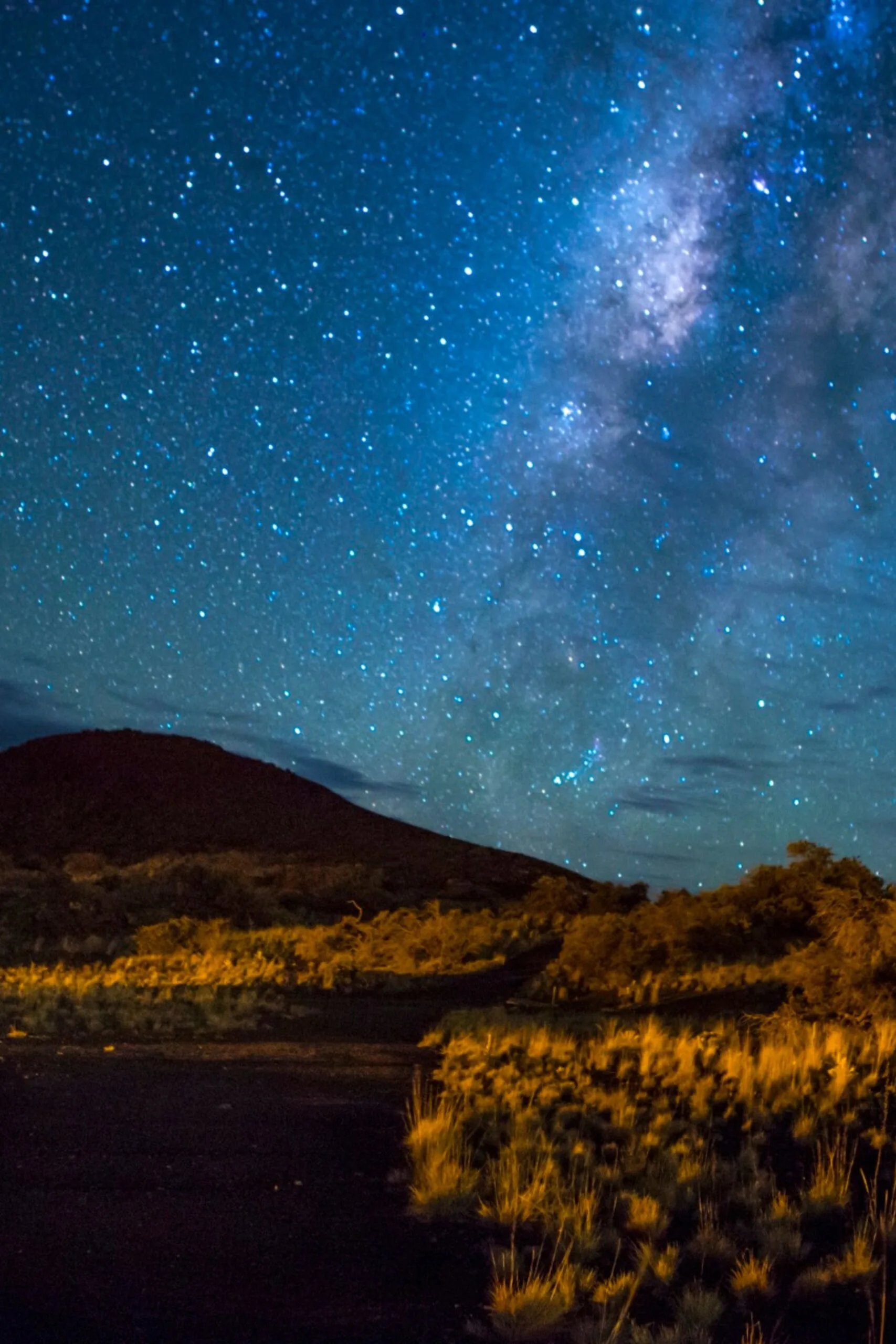starry sky in Warrumbungle